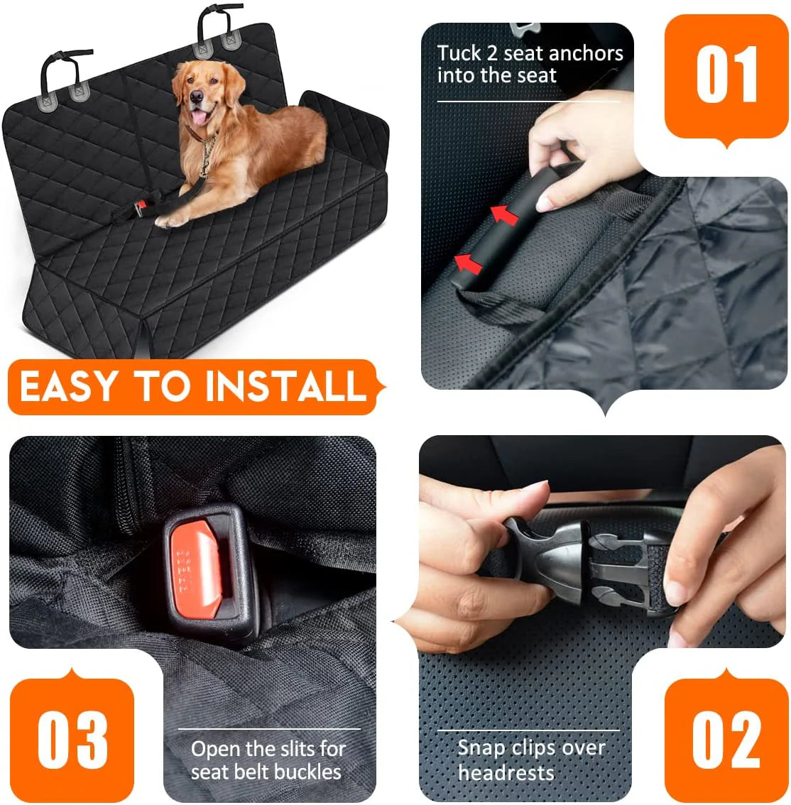 dog seat cover for car
